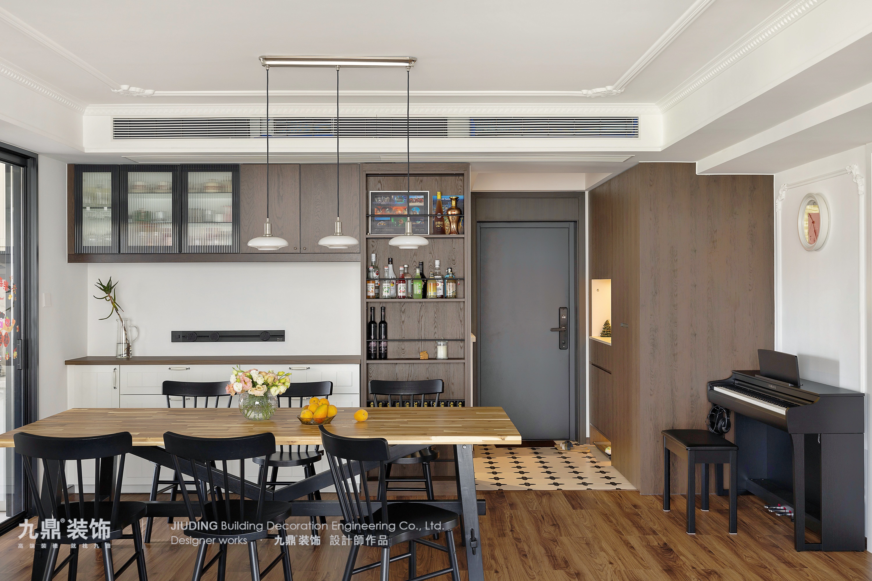 杭州西岸花園125m2現(xiàn)代法式裝修案例